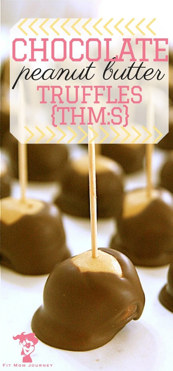 THM Chocolate Peanut Butter Truffles {THM:S} - Fit Mom Journey