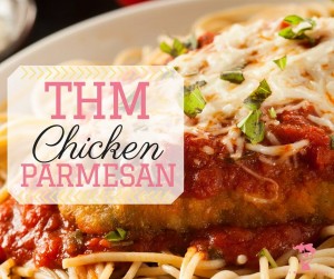 Sinfully delicious chicken parmesan with a healthy twist?  Yes!  Make this THM chicken parmesan today!