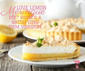 Love Lemon Meringue Pie?  Here's A Satisfying THM Version