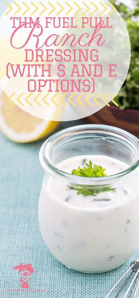 you though you couldn't have Ranch Dressing that's guilt-free and on plan, then think again! Here's Trim Healthy Mama Ranch Dressing recipe that will leave you satisfied and your cravings in the dust!