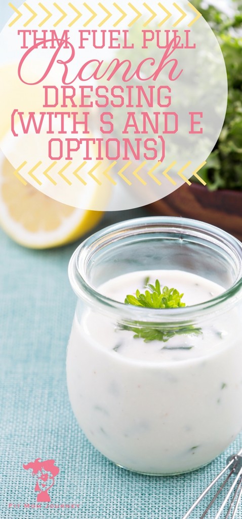 Low Carb Blender Ranch Dressing (THM S)