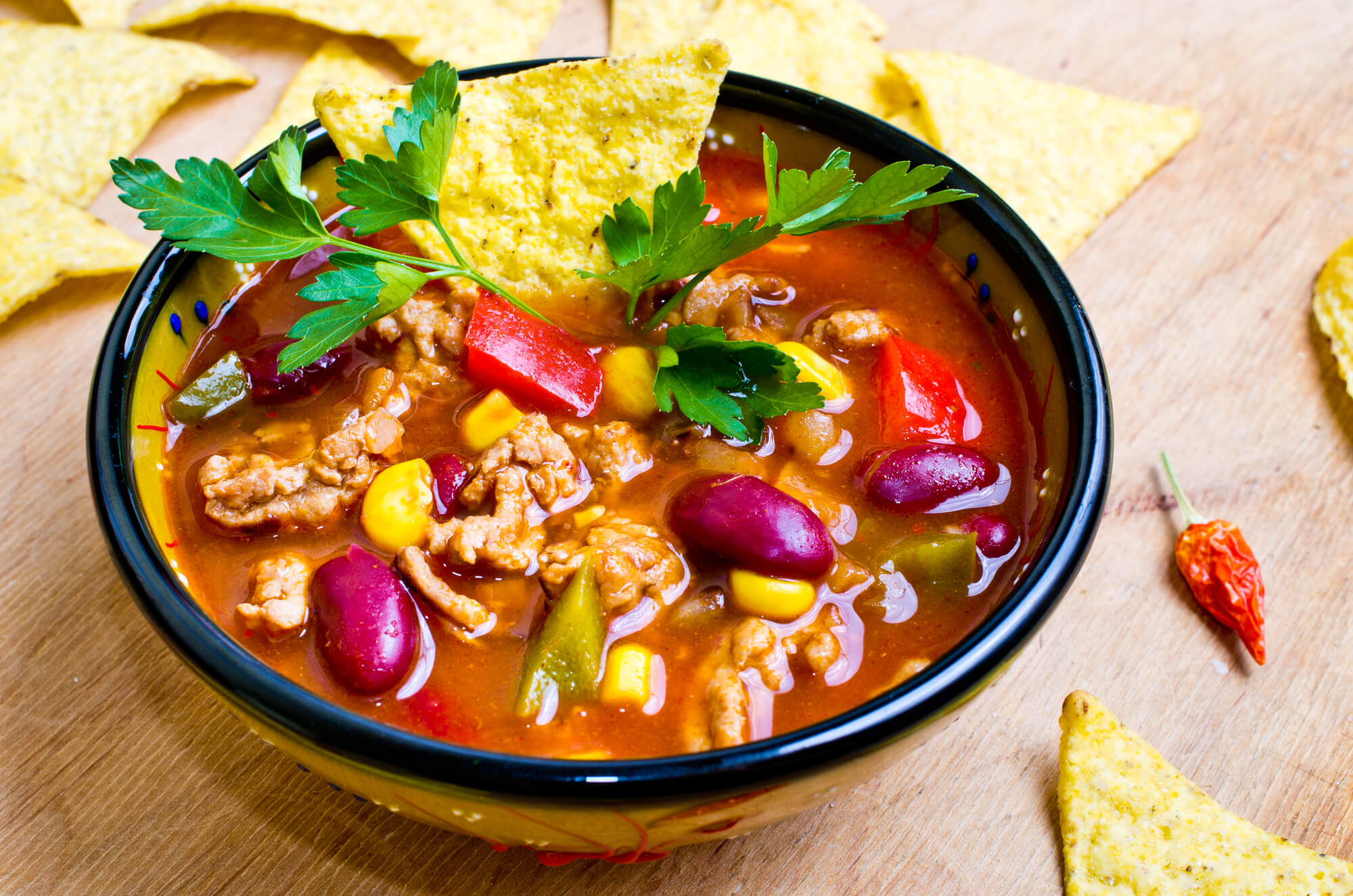 Leftover chicken be warned: you're not going to waste any more with this Trim Healthy Mama Chicken Chili recipe! It's THM:E, but still hearty and filling - a recipe you'll want to make over and over again!