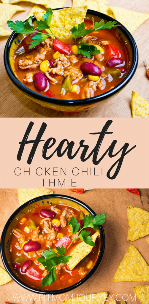 Leftover chicken be warned: you're not going to waste any more with this Trim Healthy Mama Chicken Chili recipe! It's THM:E, but still hearty and filling - a recipe you'll want to make over and over again!