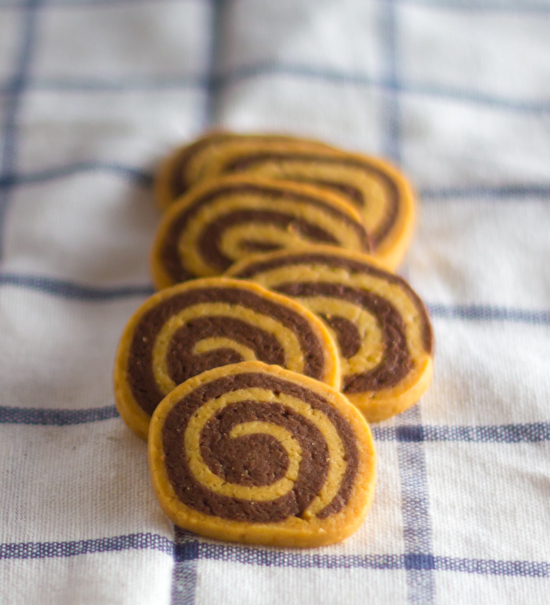 Trim Healthy Mama Chocolate Pinwheel Cookies THM:S