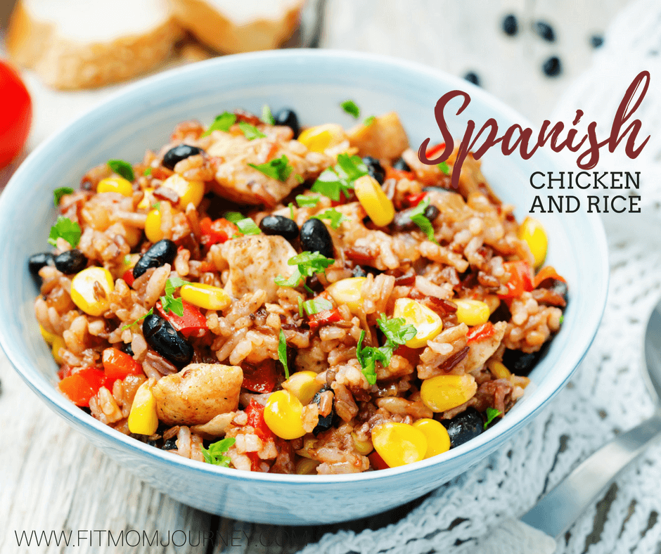 Slow Cooker Spanish Chicken and Rice (THM:E)