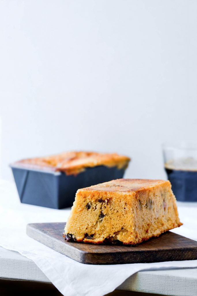 This Trim Healthy Mama Chocolate Chip Pound Cake with Caramel Drizzle is a THM:S, and will satisfy your every craving! Plus, it's easy to make!