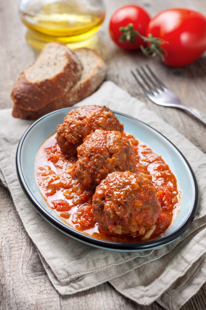 These Low Carb Mozzarella Stuffed Meatballs are a fun twist on a classic recipe - and modified to be a THM:S! Serve these as a party appetizer or a meal served over Miracle Noodles.