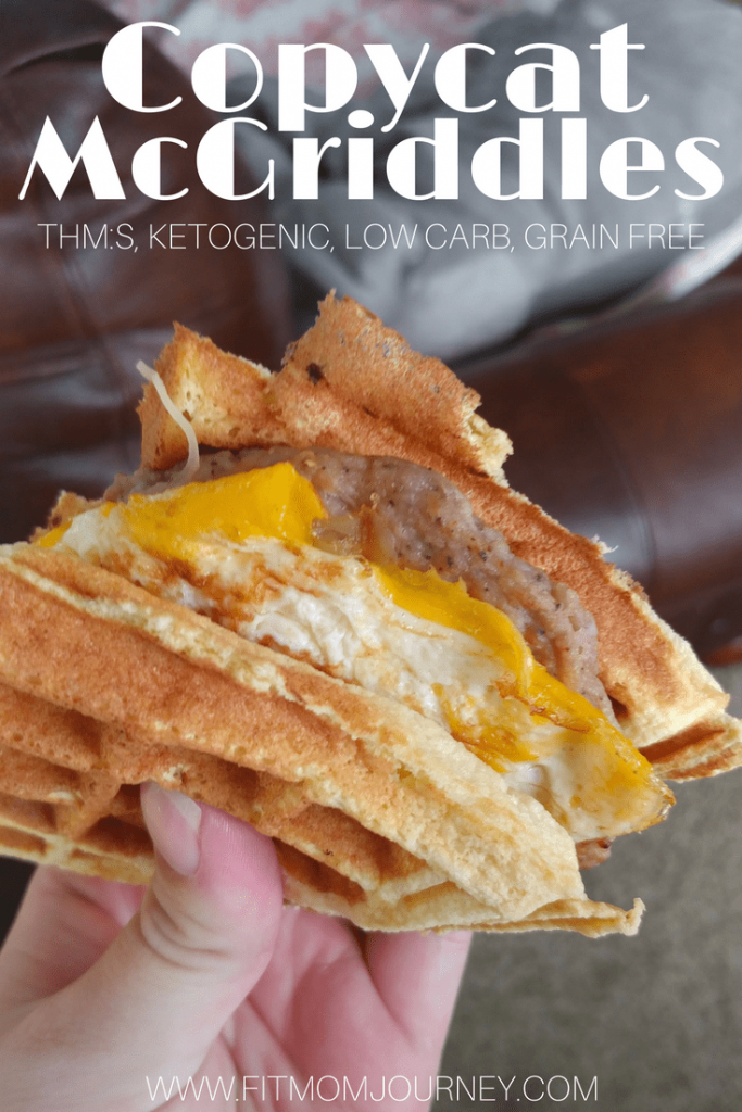 Craving a Low Carb, Ketogenic, THM:S McGriddle? Try my Copycat McGriddles recipe for an easy, tasty alternative to satisfy your craving.