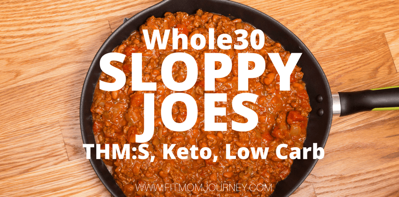 InstantPot Whole30 Sloppy Joes