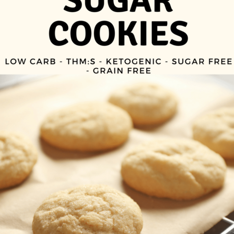 Fluffy Keto Sugar Cookies (THM:S, Low Carb, Ketogenic, Sugar Free ...