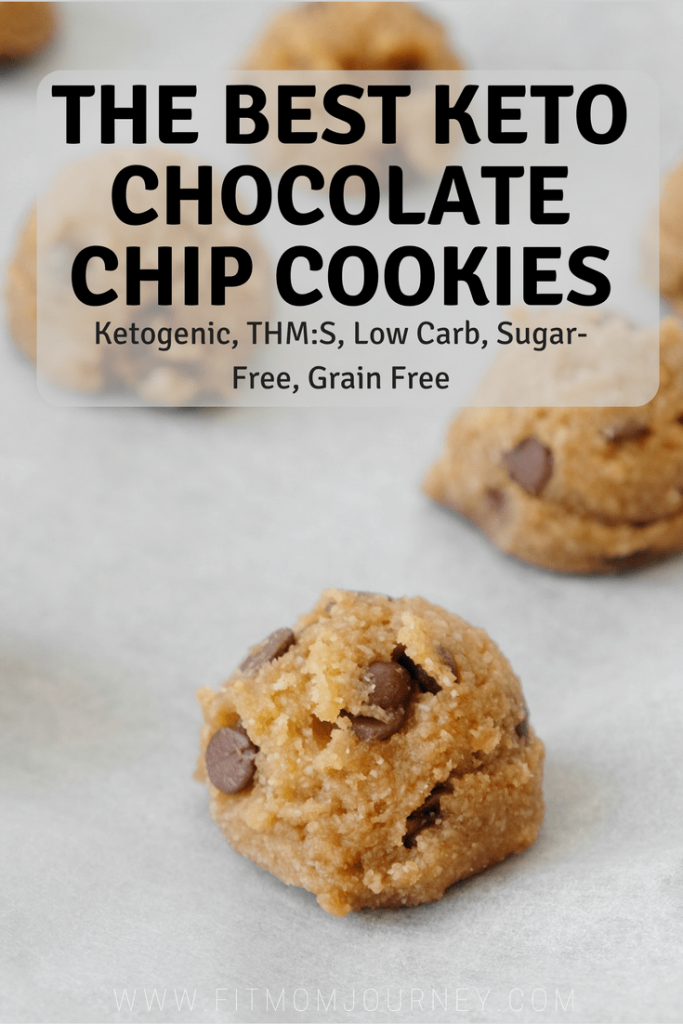 These are the Best Keto Chocolate Chip Cookies in the world! Not only are they awesome, they are ketogenic, low carb, a THM:S fuel, sugar free, and grain free!