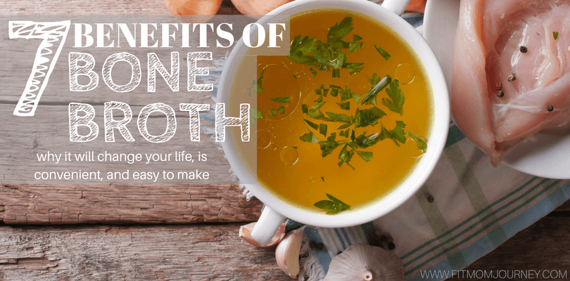 Wondering what health benefits you can get from bone broth soup? Here are 7 benefits of bone broth soup, why it will change your life, and creative ideas for getting more of it into you diet!