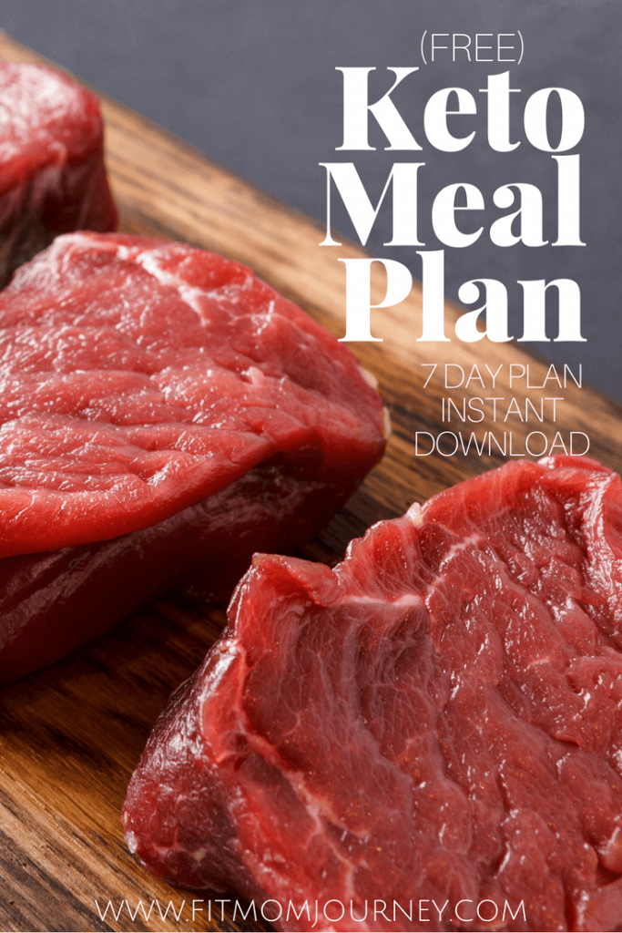 Download a free Keto Meal Plan today! This plan includes the meals, recipes, and even a categorized shopping list - all free for download!