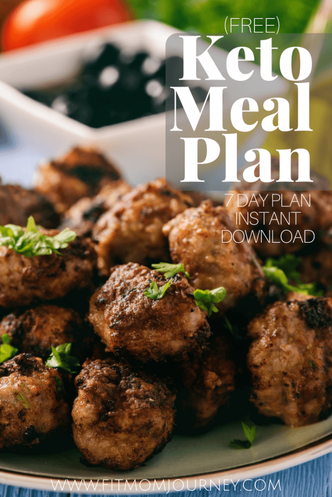 Download a free Keto Meal Plan today! This plan includes the meals, recipes, and even a categorized shopping list - all free for download!