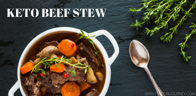 This Keto Beef Stew isn't just any old soup. It's a powerhouse filled with healthy ingredients like bone broth, radishes, grass-fed beef, and carrots.