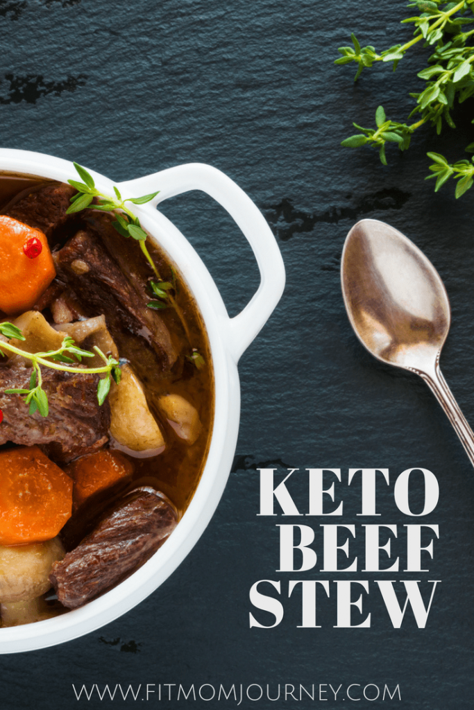 This Keto Beef Stew isn't just any old soup.  It's a powerhouse filled with healthy ingredients like bone broth, radishes, grass-fed beef, and carrots.