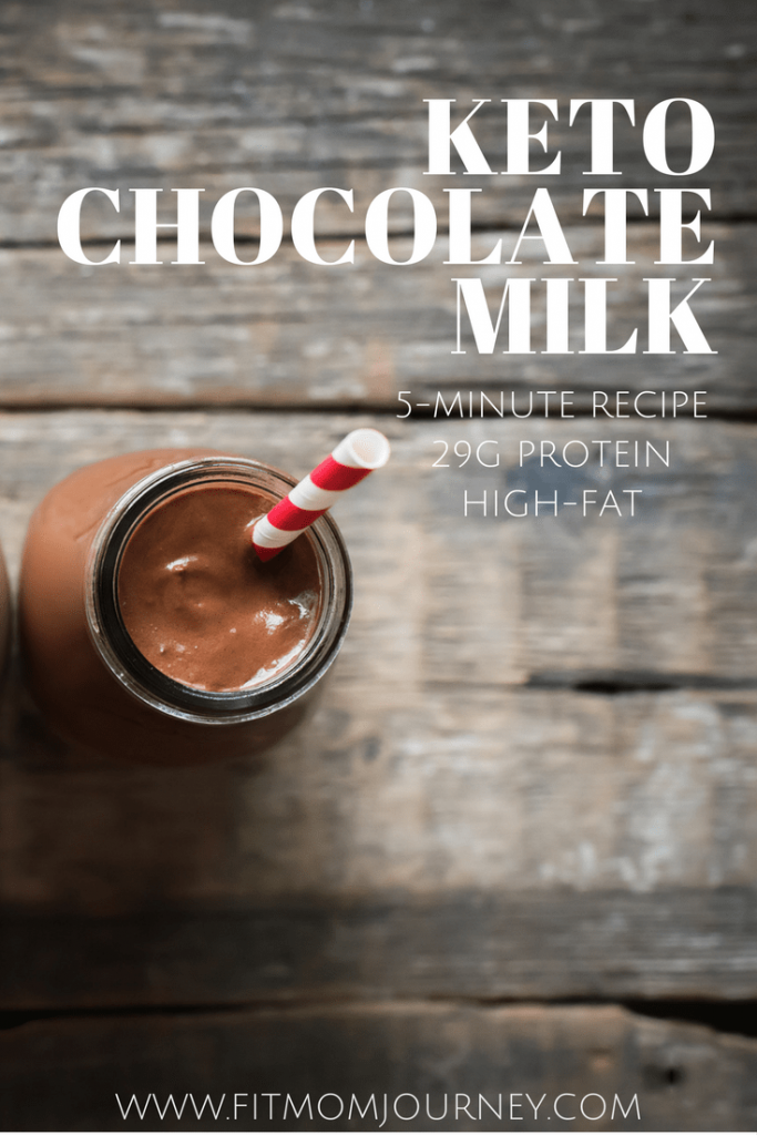 Keto Chocolate Milk When I was pregnant, I just couldn't get enough chocolate milk. Sure, I liked it before, but something about pregnancy that made me crave it so much I would go through a couple gallons a week.  No kidding. Now that I'm Keto, Chocolate Milk is something I really wanted to replace.