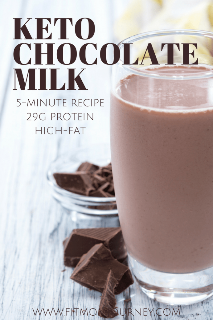 Keto Chocolate Milk - Fit Mom Journey