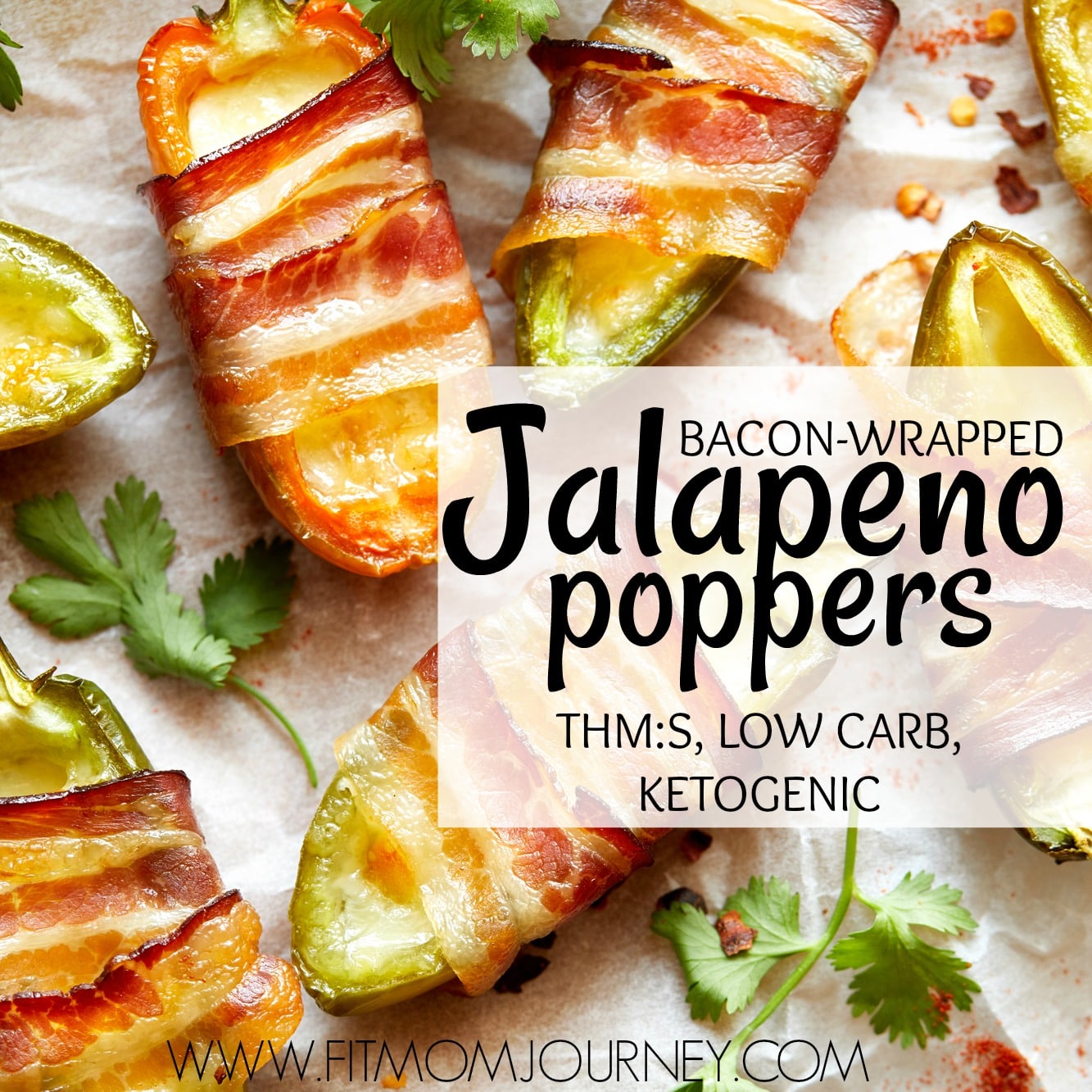 Bacon Wrapped Jalapeno Poppers THM:S