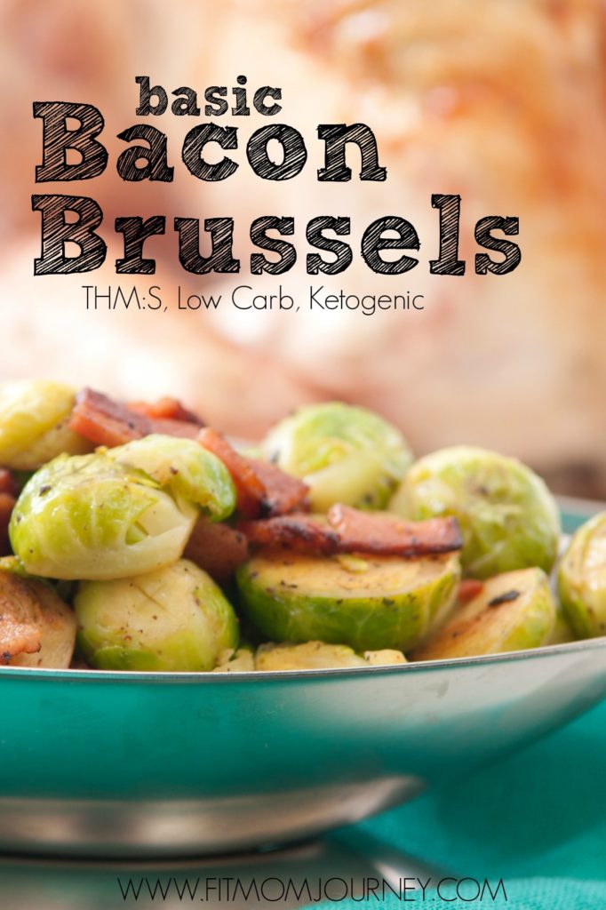 This recipe is for anyone who says they don't like brussel sprouts! I've been there too, but these super simple Basic Bacon and Brussel sprouts changed my mind!