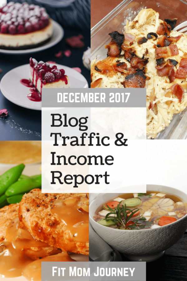December 2017 Blog Traffic & Income Report - Fit Mom Journey