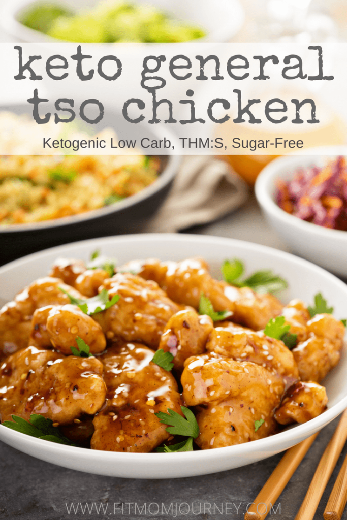 This recipe for Keto General Tso's Chicken tastes just as good - if not better - than the stuff you get from takeout. They're low carb, ketogenic, gluten free, sugar free, and a THM:S!