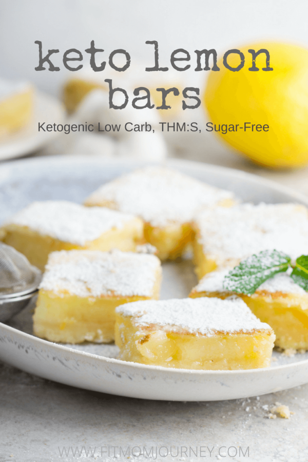 Keto Lemon Bars