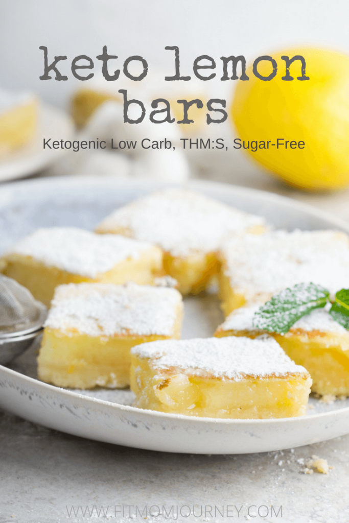 A low-carb, sugar-free Keto Lemon Bar Recipe. I finally was able to come up with a ketogenic Lemon Bar Recipe that is so close to the real thing that I don't even miss the ones I used to make at home!