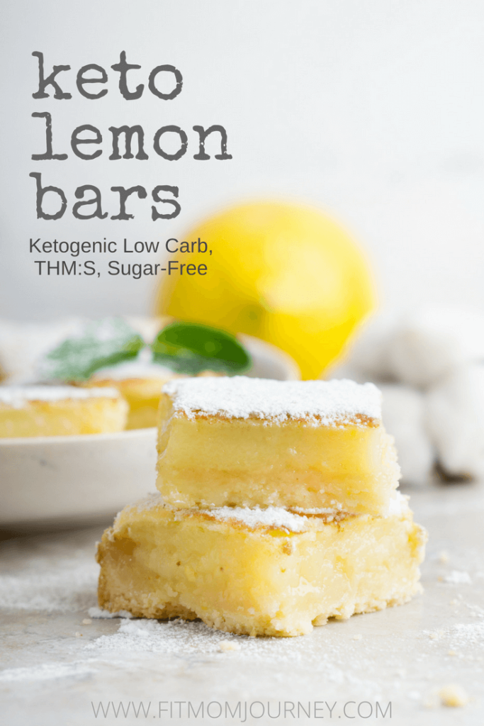 A low-carb, sugar-free Keto Lemon Bar Recipe. I finally was able to come up with a ketogenic Lemon Bar Recipe that is so close to the real thing that I don't even miss the ones I used to make at home!