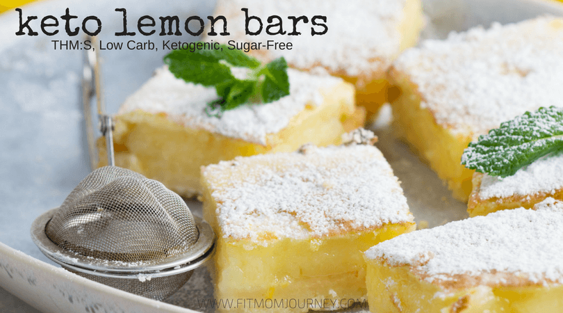 Keto Lemon Bars