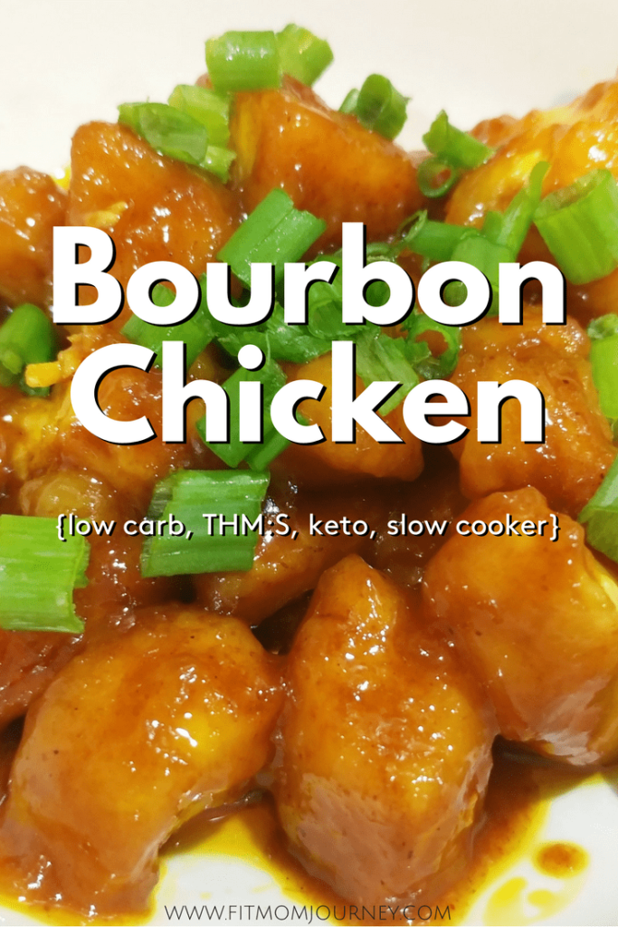 This slow cooker Keto Bourbon Chicken tastes just as good as your remember - and is even easier to make! My version tastes great, but is gluten free, low carb, ketogenic and a THM:S!