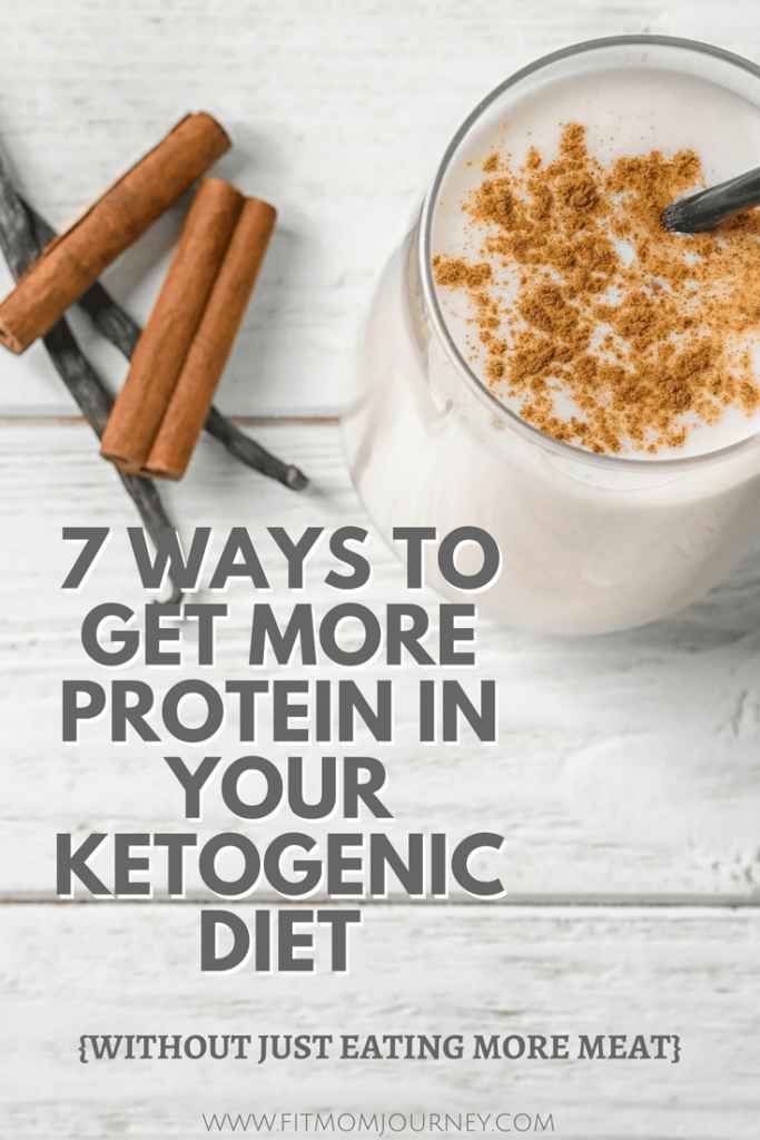 Don't want to eat more meat? Here are 7 Ways to get more protein in your diet in creative, fun, and tasty way - all on the Ketogenic diet.