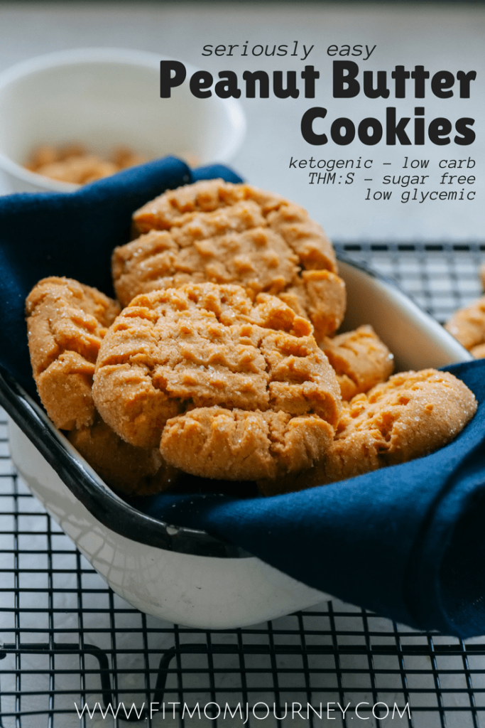 I adapted my favorite easy peanut butter cookie recipes from my pre-keto days to make these Easy Low Carb Peanut Butter Cookies - with only 1 net carb each!