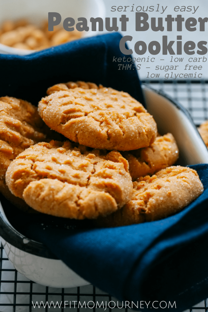 I adapted my favorite easy peanut butter cookie recipes from my pre-keto days to make these Easy Low Carb Peanut Butter Cookies - with only 1 net carb each!