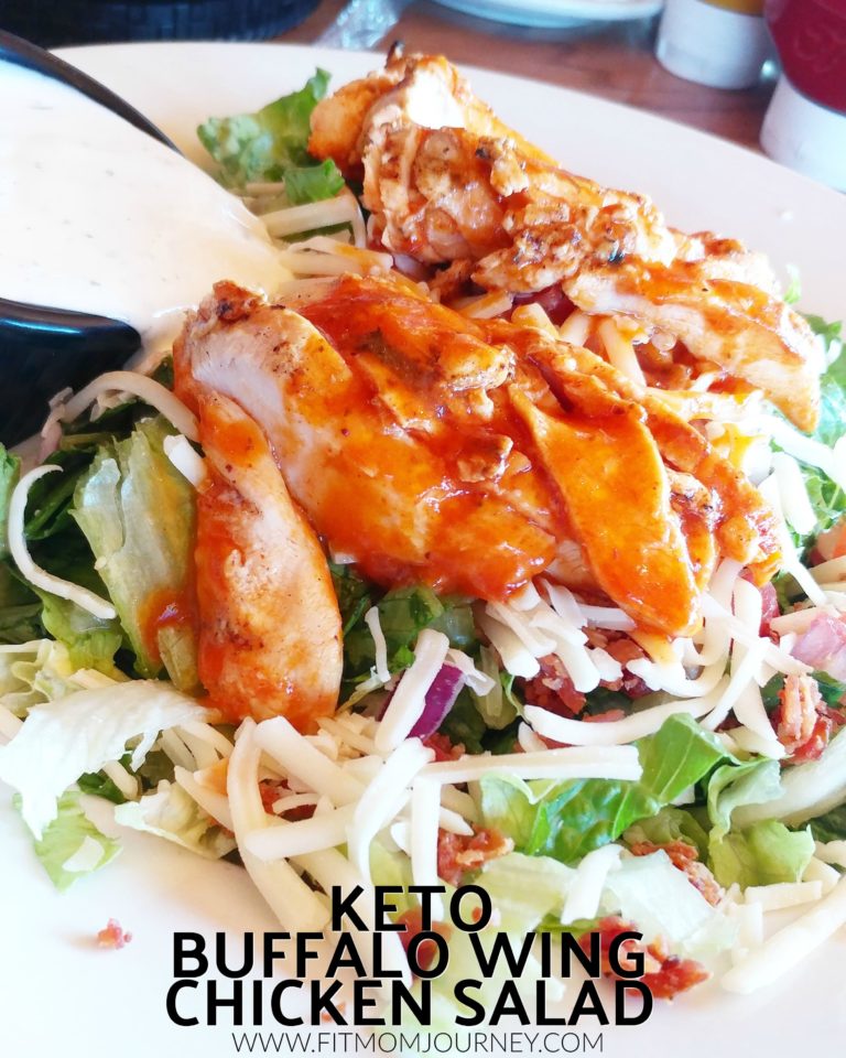 Keto Buffalo Wing Chicken Salad Fit Mom Journey