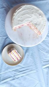 Keto Raspberry Layer Cake With Mascarpone Cream - Fit Mom Journey