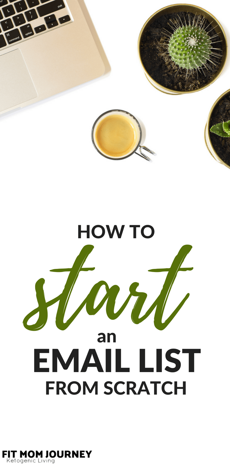 How To Start an Email List as a New Blogger-min