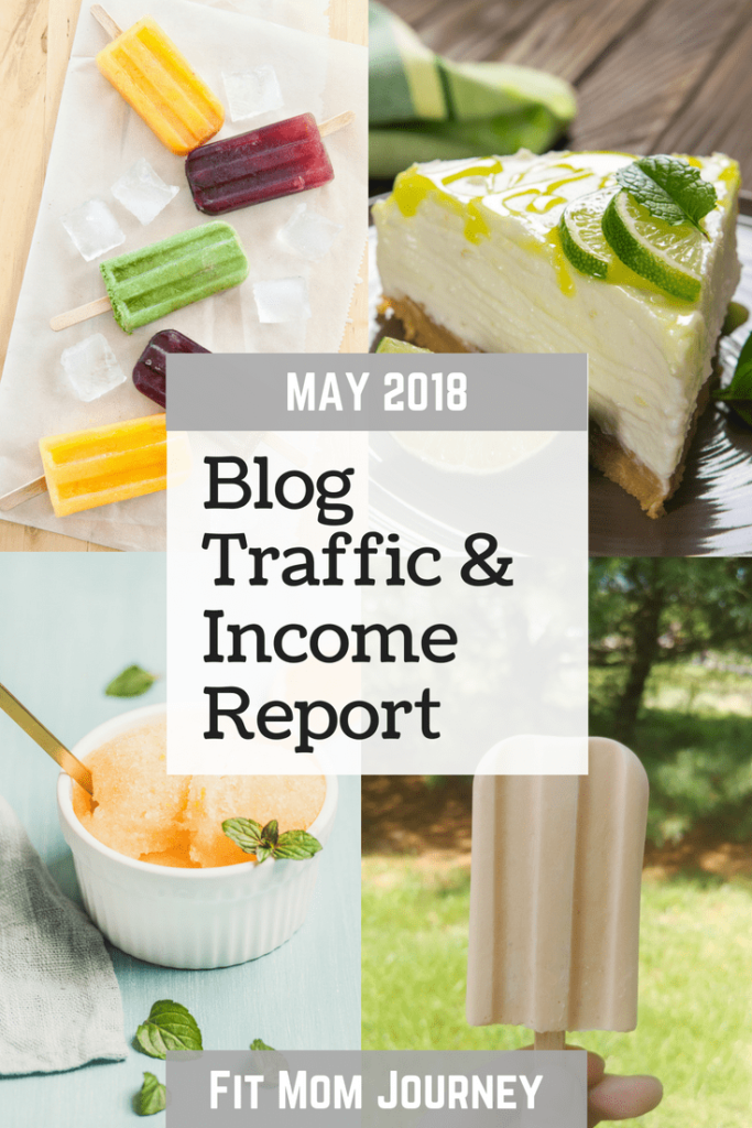 Hey there! Gretchen here, with May 2018’s Blog Traffic & Income Report for Fit Mom Journey.   This is my 9th (!) income report here at FMJ.  You can see the very first report here, or all my income reports on this page.