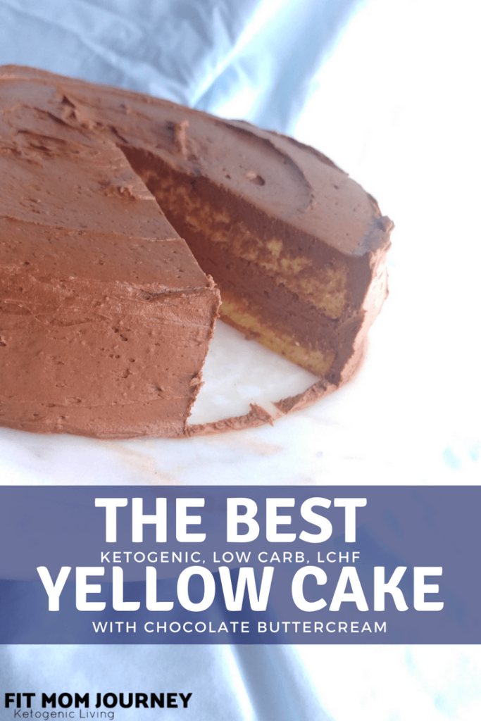 The best Keto Yellow cake tastes like it came from a bakery. With that pudding taste we've come to love in boxed cakes and an airy chocolate buttercream - which all clocks in at 1.3 net carbs per slice - you won't miss boxed cake ever again.