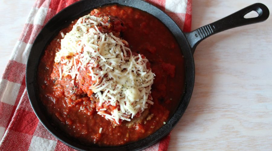 This Keto Chicken Parmesan is a super easy dinner recipe that's bursting with traditional italian flavors such as bold tomatoes, savory parmesan, and zesty seasonings. Your whole family will love how it taste, and you'll love how easy it is to make!