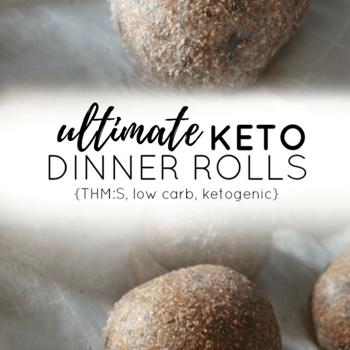 My Ultimate Keto Dinner Rolls are super simple to make and can be used for everything from sandwiches, sliders, and burgers, to family favorites like bread pudding!