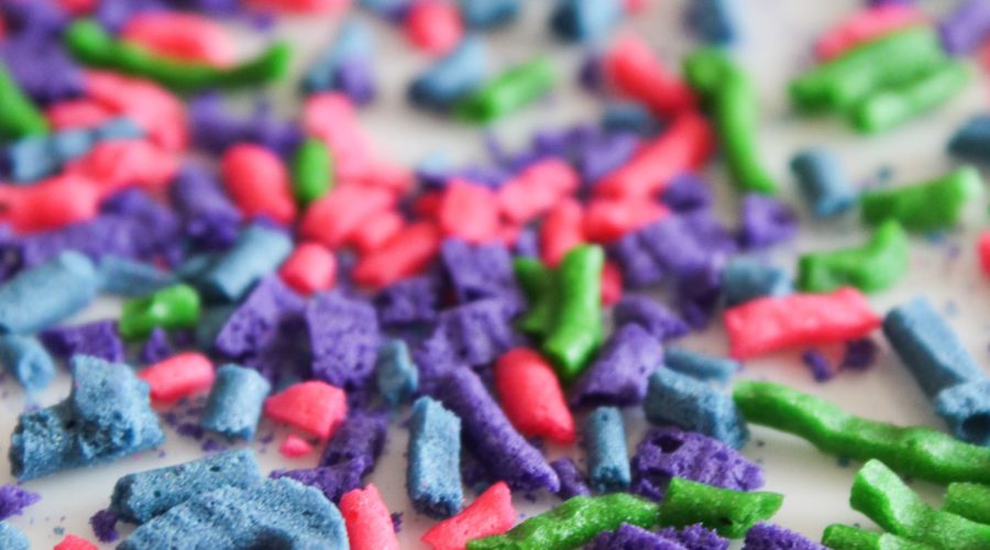 What are cupcakes without sprinkles?  My question to bring all things that were delicious about carb-loaded baked goods has brought me to create Ketogenic Sugar Free Sprinkles that you can whip up quickly and enjoy with many different desserts.