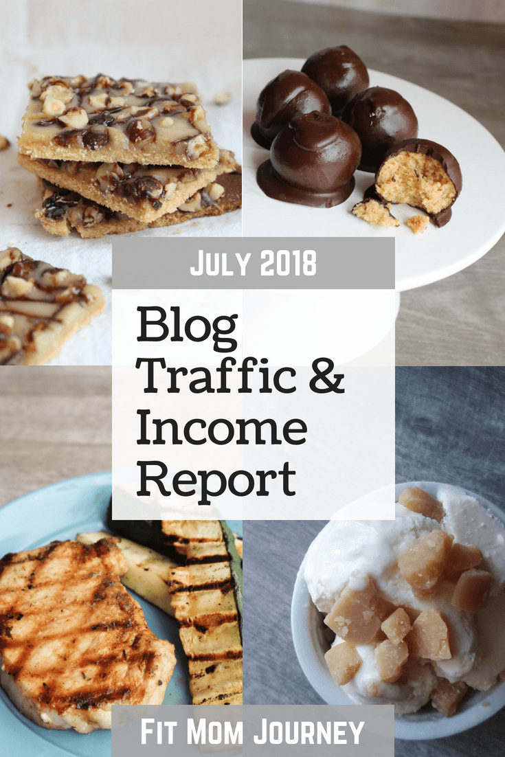 July 2018 Blog Traffic & Income Report - Fit Mom Journey