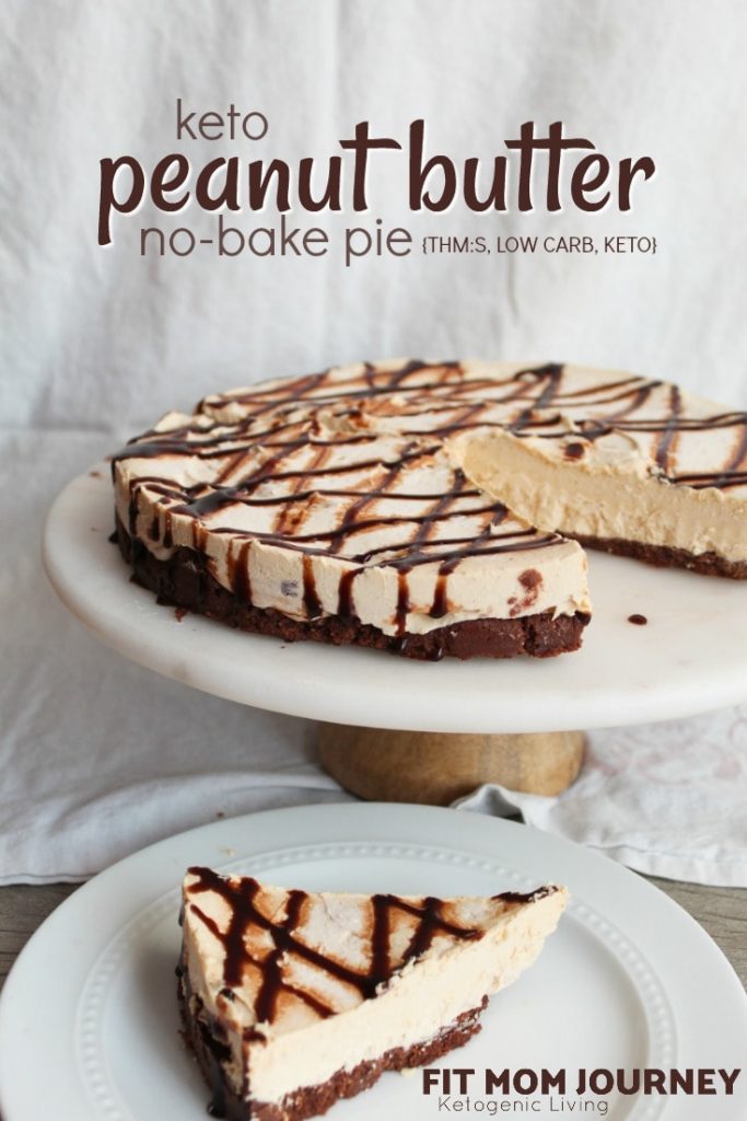 A quick-fix for your peanut butter cravings, No-Bake Keto Peanut Butter pie is easy to whip up, macro-friendly, and requires absolutely no baking!