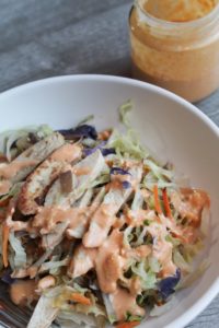 When it comes to meals you can prep beforehand or whip up for a quick dinner, you won't find a better, easiest, or more tasty recipe than Keto Crack Slaw.  Basically, it's egg roll fillings put in a bowl with your choice of protein, and slathered in my Crack Slaw Sauce, which I'll share with you in this recipe.