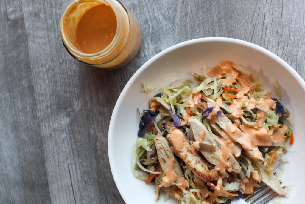 When it comes to meals you can prep beforehand or whip up for a quick dinner, you won't find a better, easiest, or more tasty recipe than Keto Crack Slaw.  Basically, it's egg roll fillings put in a bowl with your choice of protein, and slathered in my Crack Slaw Sauce, which I'll share with you in this recipe.