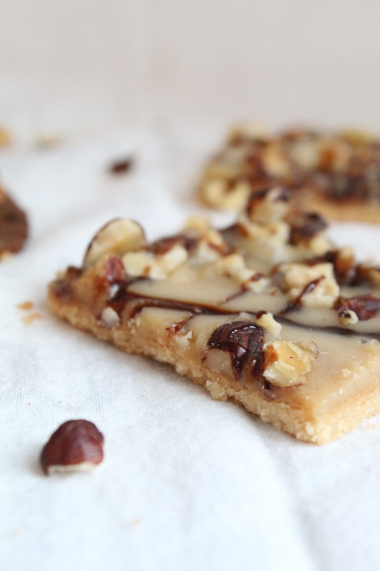 Keto Shortbread with Hazelnuts and Caramel - Fit Mom Journey