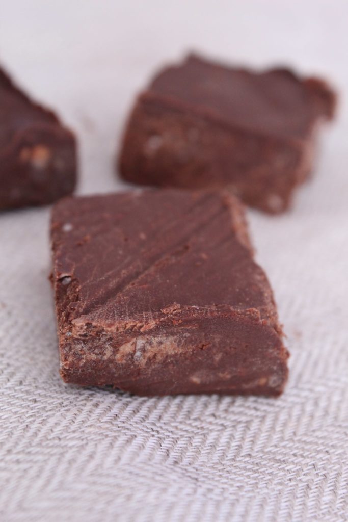 The easiest, most delicious Easy Keto Fudge you'll find.  With only 3 ingredients needed, you can make a batch in less than 5 minutes.  My Easy 3-Ingredient Keto Fudge is good on the counter or in the fridge and is great to keep on hand for when a craving hits!