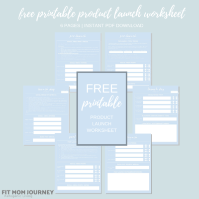 Free Printable Product Launch Marketing Plan