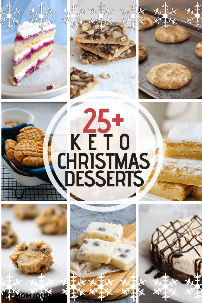 Make Christmas easily keto with this collection of Keto Christmas Desserts - indulge and still stay on track with your diet with my healthful keto treats!